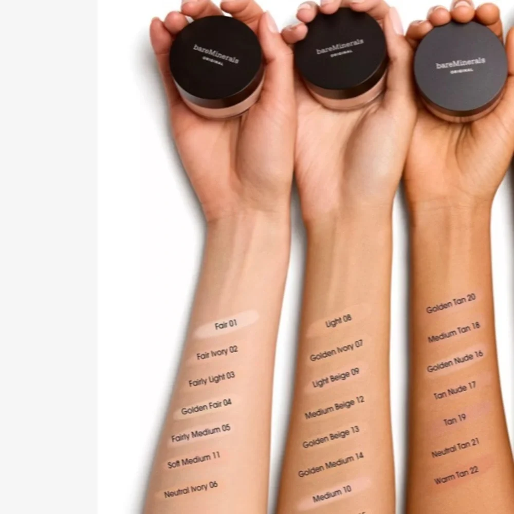 Bareminerals Original Loose Talc-Free Mineral Powder Foundation SPF 15 Medium